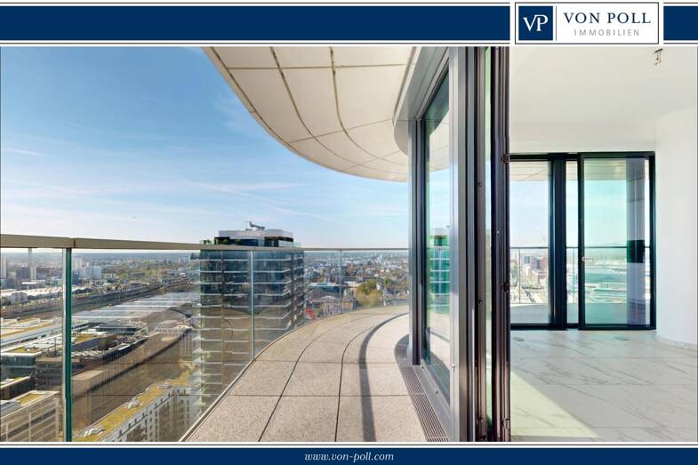 Studio zum Kauf 1.350.000 € 4 Zimmer 112 m² 27. Geschoss Gallus Frankfurt am Main 60327