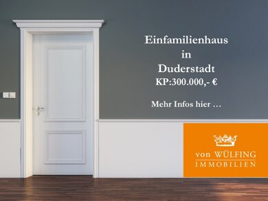 Einfamilienhaus zum Kauf 300.000 € 4 Zimmer 147 m² 858 m² Grundstück Gerblingerode Duderstadt, Niedersachsen 37115