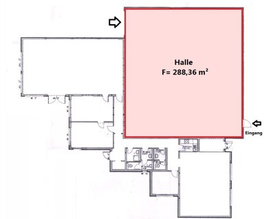 Lagerhalle zur Miete provisionsfrei 288 m² Lagerfläche Neue Schichtstraße 16 Niederdorf 09366