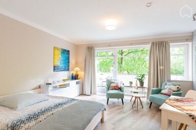 Wohnung zur Miete Wohnen auf Zeit 1.400 € 1 Zimmer 40 m² frei ab sofort Winterhude Hamburg 22303