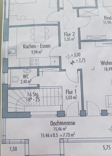 Terrassenwohnung zur Miete 950 € 3 Zimmer 100 m² 1. Geschoss Soest Soest 59494