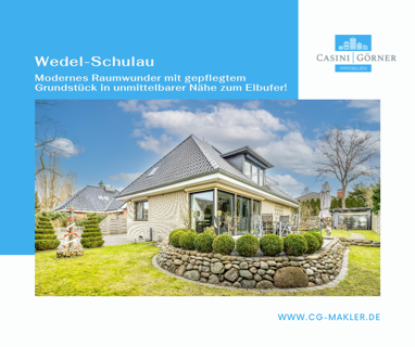 Einfamilienhaus zum Kauf 995.000 € 7 Zimmer 222 m² 720 m² Grundstück Wedel 22880