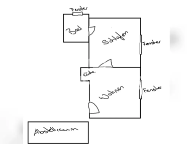 Wohnung zur Miete Tauschwohnung 400 € 2 Zimmer 31 m² 1. Geschoss Mauritz Münster 48155