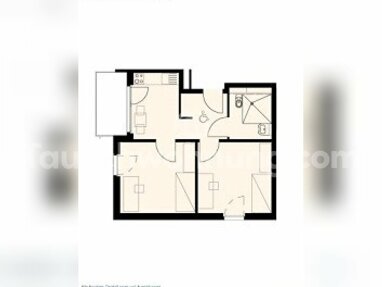 Wohnung zur Miete 585 € 2,5 Zimmer 50 m² 3. Geschoss Bornim Potsdam 14469