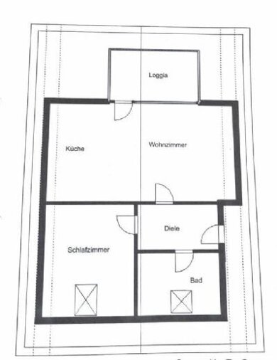 Wohnung zum Kauf 90.000 € 2 Zimmer 55 m² 4. Geschoss Schlad Oberhausen 46047