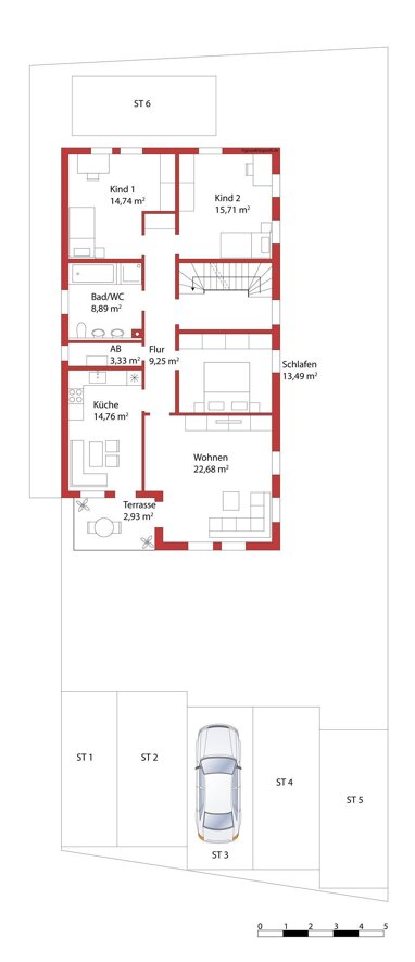 Wohnung zum Kauf 249.000 € 4 Zimmer 104,3 m² Schachen Baindt , Württ 88255