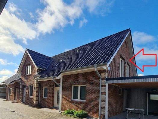 Wohnung zur Miete - Erstbezug 745 € 3 Zimmer 74,4 m² EG Steenfelde Westoverledingen / Flachsmeer 26810