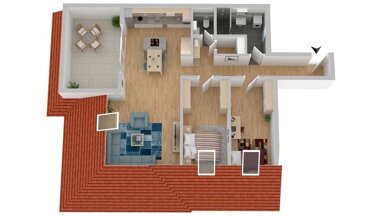 Wohnung zur Miete 1.535 € 5 Zimmer 118,6 m² 3. Geschoss frei ab sofort Bahnhofstr. 5 Niedersedlitz (Dorfstr.) Dresden 01259