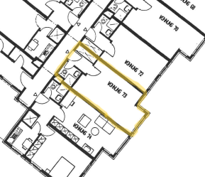 Vermietetes Appartement mit ca. 4% Mietrendite !