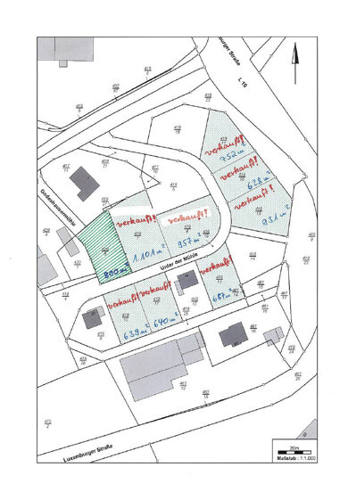 Grundstück zum Kauf 53.600 € 800 m² Grundstück Waxweiler 54649