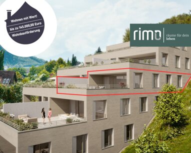 Terrassenwohnung zum Kauf 615.000 € 3 Zimmer 76 m² 5. Geschoss Mutterstraße 11 Feldkirch 6800