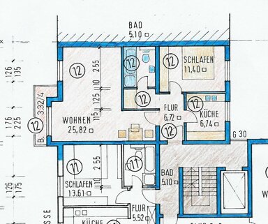 Wohnung zum Kauf als Kapitalanlage geeignet 210.000 € 2 Zimmer 60 m² Tempelsee Offenbach am Main 63065