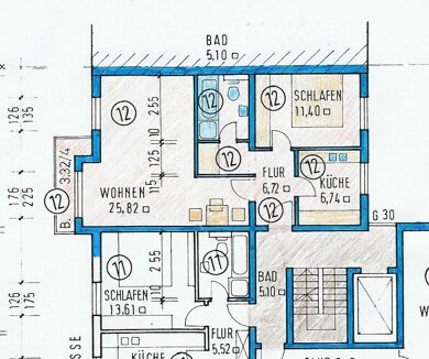 Wohnung zum Kauf als Kapitalanlage geeignet 210.000 € 2 Zimmer 60 m² Offenbach am Main Offenbach am Main 63065