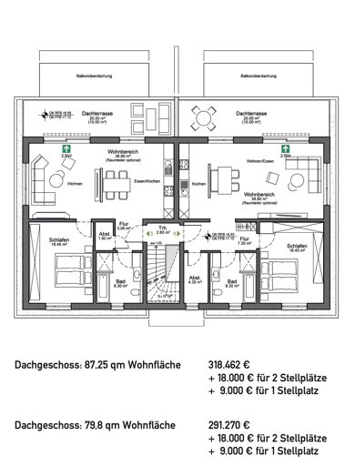 Wohnung zum Kauf 362.100 € 3 Zimmer 106,5 m² 1. Geschoss Dreihausen Ebsdorfergrund 35085