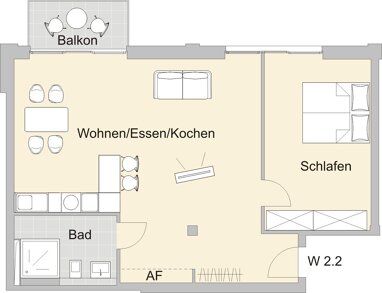 Wohnung zum Kauf Provisionsfrei 434.707 € 2 Zimmer 73,1 m² 2. Geschoss Merianstr. 32 + 32a Schoppershof Nürnberg 90409
