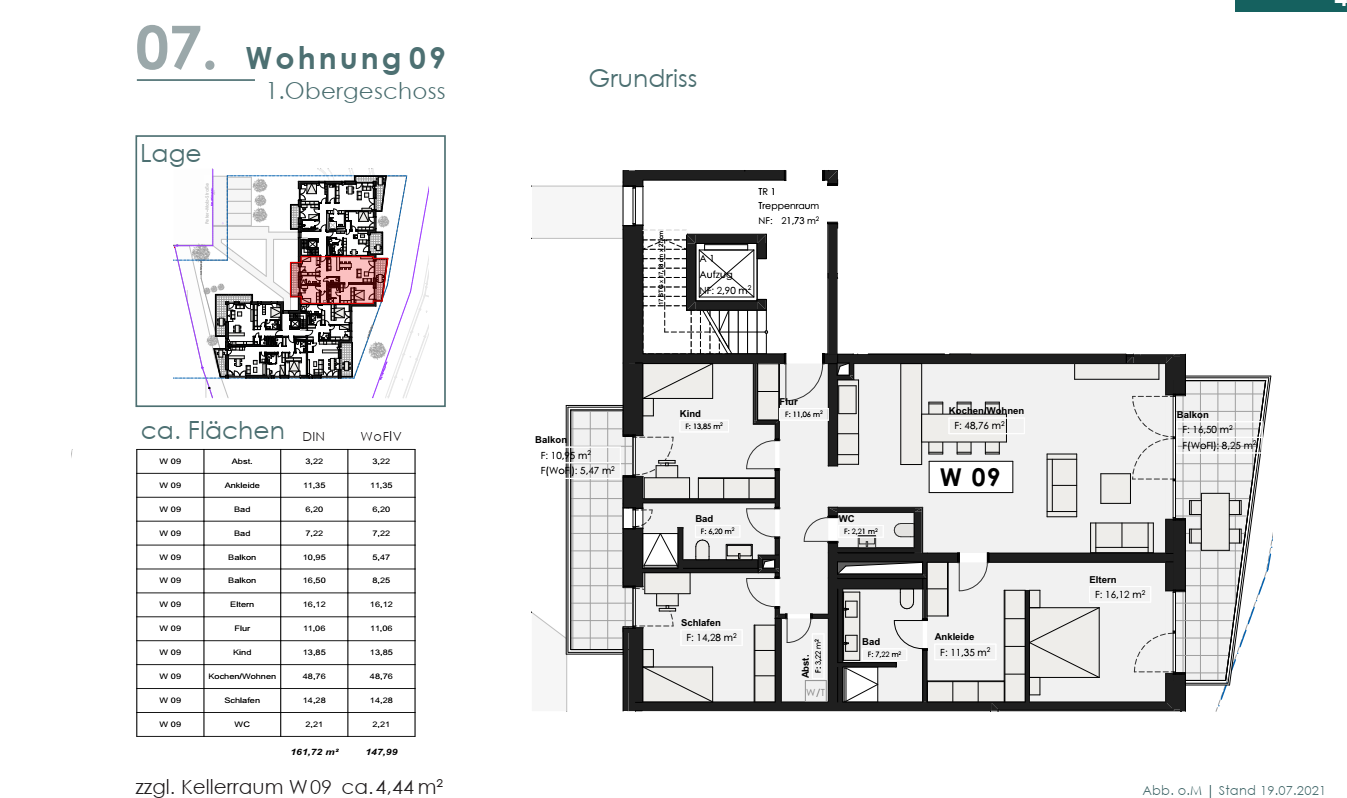 Wohnung zum Kauf Provisionsfrei 754.000 € 4 Zimmer 149,8 m²<br/>Wohnfläche Euren 4 Trier 54294