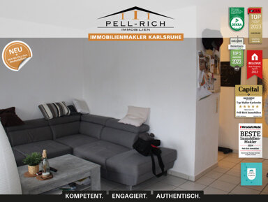 Wohnung zur Miete 555 € 1 Zimmer 37 m² 2. Geschoss frei ab 01.11.2025 Ettlingen - Kernstadt 2 Ettlingen 76275