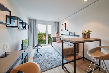 Wohnung zur Miete Wohnen auf Zeit 1.550 € 1 Zimmer 24 m² frei ab sofort Gallus Frankfurt am Main 60326