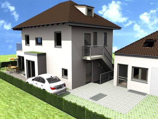 Terrassenwohnung zum Kauf - Erstbezug provisionsfrei als Kapitalanlage geeignet 469.000 € 2 Zimmer 60 m² Ottobrunn 85521