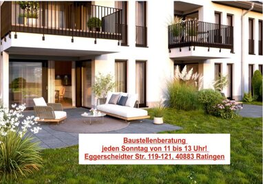 Terrassenwohnung zum Kauf Provisionsfrei 561.000 € 3 Zimmer 101,8 m² Erdgeschoss Hoesel Ratingen 40883