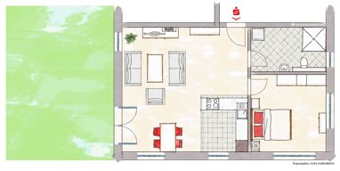Wohnung zum Kauf Provisionsfrei 279.000 € 2 Zimmer 61,3 m² Langlau Pfofeld 91738