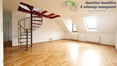 Maisonette zur Miete 320 € 3 Zimmer 61,9 m² 4. Geschoss Heinrich-Zille-Straße 6 Zentrum 011 Chemnitz / Zentrum 09111