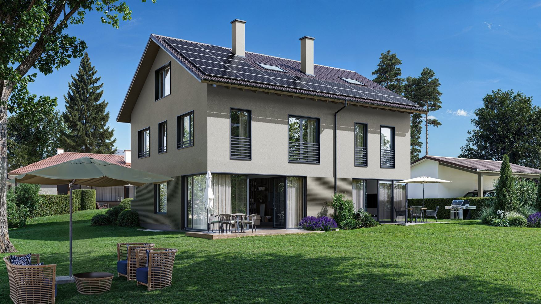 Doppelhaushälfte zum Kauf 1.139.000 € 5 Zimmer 120 m²<br/>Wohnfläche 344,4 m²<br/>Grundstück Hohenschäftlarn Schäftlarn 82069