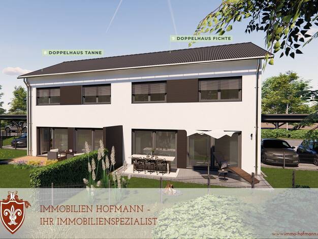 Doppelhaushälfte zum Kauf - Erstbezug 458.000 € 5 Zimmer 125 m² 355 m² Grundstück Großköllnbach Pilsting 94431