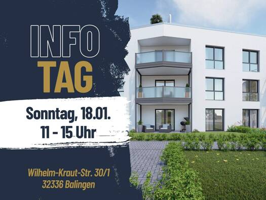 Fertig- und Musterhäuser zum Kauf Wilhelm-Kraut-Straße 28-32 Balingen 72336