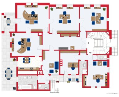 Praxis zur Miete 6.000 € 440 m² Bürofläche Innenstadt - Ost Esslingen 73728