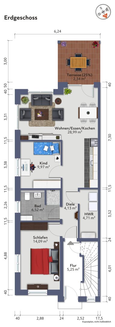 Wohnung zum Kauf Provisionsfrei 264.000 € 3 Zimmer 70,7 m² Schloß Holte Schloß Holte-Stukenbrock 33758