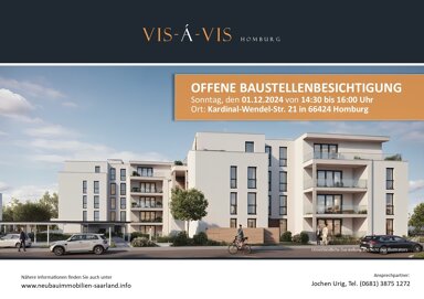 Wohnung zum Kauf provisionsfrei 136.044 € 1 Zimmer 37,8 m² Homburg Homburg 66424