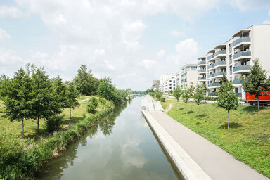 Wohnung zur Miete 1.000 € 3 Zimmer 77,2 m² 3. Geschoss frei ab sofort Hafenstraße 3c Schönau Leipzig 04179