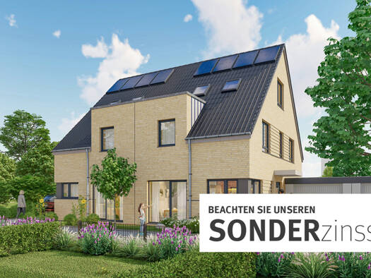 Doppelhaushälfte zum Kauf - Neubau 738.000 € 5 Zimmer 129,7 m² 211 m² Grundstück Schopenhauerstraße 26 Steinbüchel Leverkusen 51377