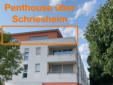 Penthouse zum Kauf Provisionsfrei 440.000 € 3 Zimmer 74 m² 3. Geschoss Schriesheim Schriesheim 69198