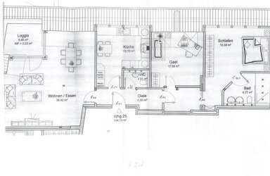 Penthouse zur Versteigerung 291.000 € 3 Zimmer 104,1 m² 2. Geschoss Wiesenstrasse Bad Sassendorf Bad Sassendorf 59505