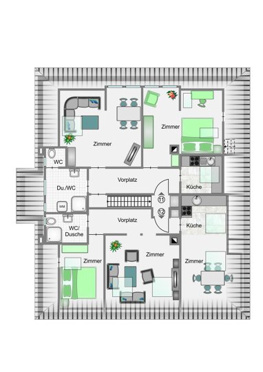 Wohnung zum Kauf 461.401 € 2 Zimmer 60,1 m² frei ab sofort Dobel Stuttgart 70184