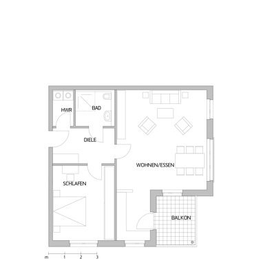 Wohnung zur Miete 615 € 2 Zimmer 53 m² Wörth a.Main 63939