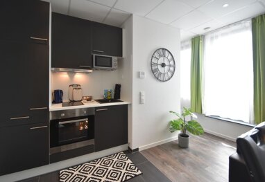 Wohnung zur Miete Wohnen auf Zeit 1.752 € 1 Zimmer 29 m² frei ab 01.06.2024 Triftstraße Niederrad Frankfurt am Main 60528