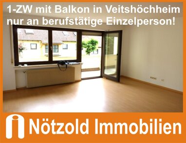 Wohnung zur Miete 400 € 1 Zimmer 44 m² 1. Geschoss Seinsheimstrasse Veitshöchheim Veitshöchheim 97209
