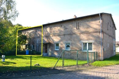 Doppelhaushälfte zum Kauf 49.000 € 4 Zimmer 115 m² 763 m² Grundstück Lonvitz 4a Lonvitz Putbus 18581