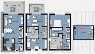 Reihenmittelhaus zum Kauf Provisionsfrei 1.012.800 € 5 Zimmer 167 m² 875 m² Grundstück Reutin Lindau (Bodensee) 88131
