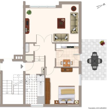 Wohnung zur Miete 420 € 2 Zimmer 67,5 m² Bad Sooden-Allendorf Bad Sooden-Allendorf 37242
