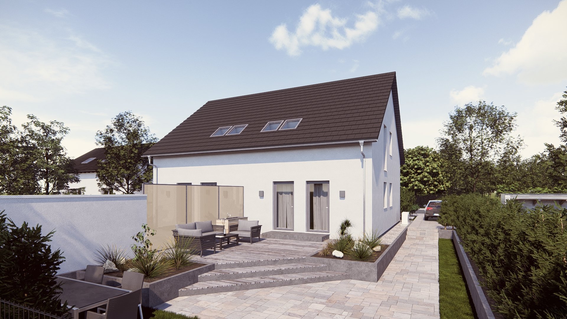 Mehrfamilienhaus zum Kauf Provisionsfrei 582.435 € 92,7 m²<br/>Wohnfläche 453 m²<br/>Grundstück Ab sofort<br/>Verfügbarkeit Bondorf 71149