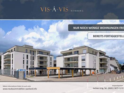 Penthouse zum Kauf - Erstbezug provisionsfrei 509.076 € 4 Zimmer 128,9 m² Homburg 66424