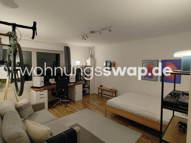 Studio zur Miete Tauschwohnung 405 € 1 Zimmer 25 m² 2. Geschoss Uhlenhorst Hamburg 22087