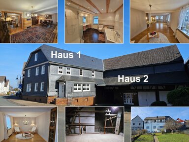 Mehrfamilienhaus zum Kauf provisionsfrei 269.000 € 7 Zimmer 241 m² 821 m² Grundstück Bromskirchen Allendorf 35108