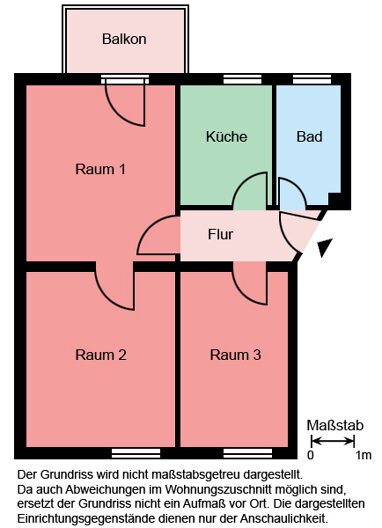 Wohnung zur Miete 379 € 3 Zimmer 53,6 m² 1. Geschoss Im Erlenkamp 37 Plettenberg Plettenberg 58840