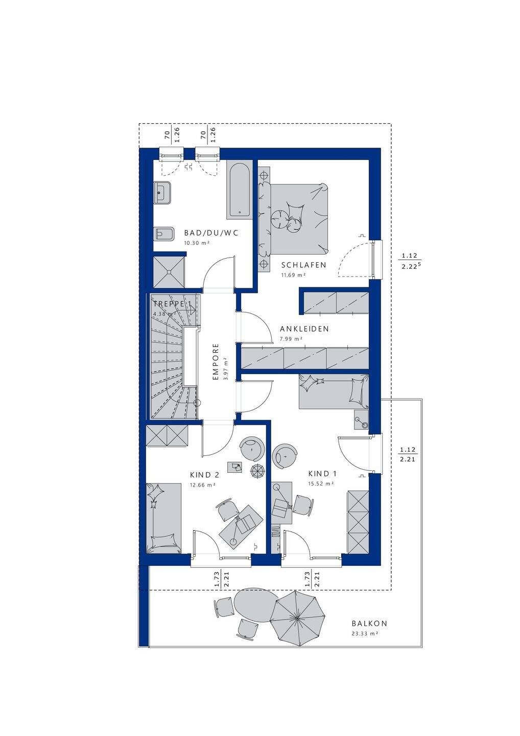 Immobilie in Bahlingen - Bien-Zenker: Ihr individuelles Traumhaus in Hartheim am Rhein - Bild 3