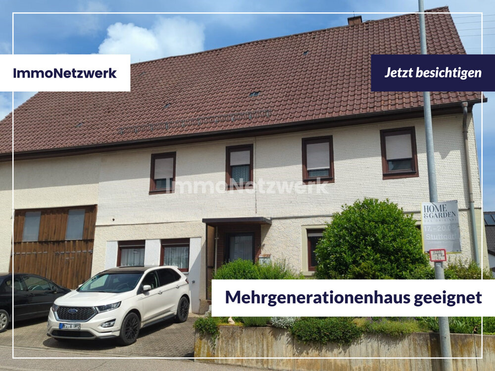 Mehrfamilienhaus zum Kauf 670.000 € 8 Zimmer 200 m²<br/>Wohnfläche 841 m²<br/>Grundstück Friolzheim 71292